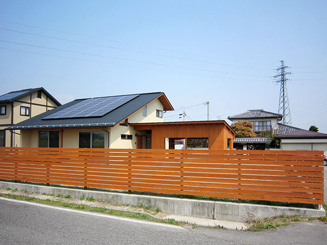 土間のある家01