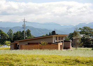 安曇野の平屋の家-2
